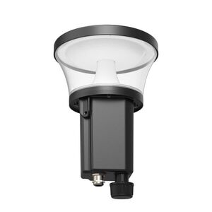 SLC LED hlava Faro Bollard černá 2322lm 2700/3200/4000K Ra80 nastavitelná intenzita IP66 360 obraz