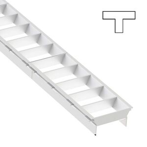 SLC LED svítidlo Click mřížka T spojka bílá obraz