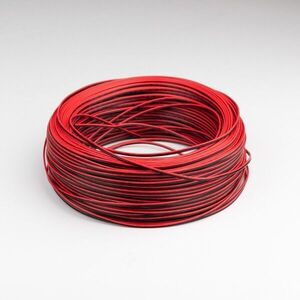 SLC LS kabel 2x0, 35mm2 100m červený/černý obraz