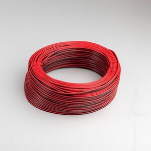 SLC LS kabel 2x0, 75mm2 100m červený/černý obraz