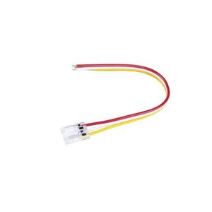 SLC napájecí kabel pro LED pásek COB s 15 cm kabelem IP20 3pin TW 10mm PCB 2x obraz