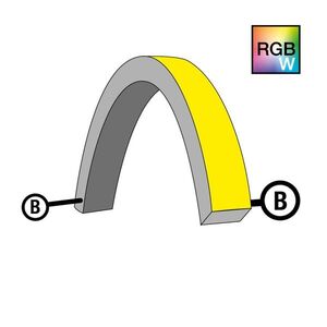 SLC napájení pro NeonFlex 24V Top-Bend RGBW B obraz