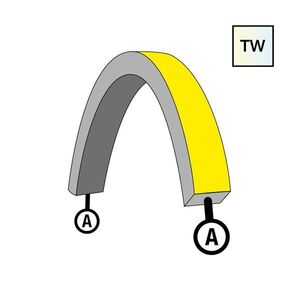 SLC napájení pro NeonFlex 24V Top-Bend TW A obraz