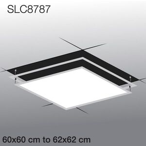 SLC rozšiřující rám pro LED panely obraz