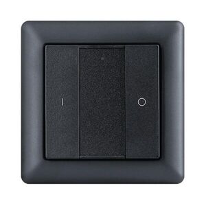 SLC SmartOne Zigbee 1CH nástěnný panel IP20 černý obraz