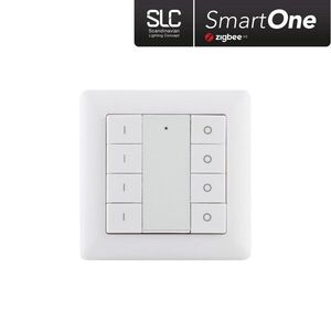SLC SmartOne Zigbee 4CH nástěnný panel IP20 bílý obraz