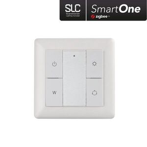 SLC SmartOne Zigbee RGB/RGBW nástěnný panel IP20 bílý obraz