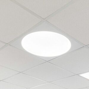 SLC Think 600x600 kruhový rám pro LED panel bílý obraz