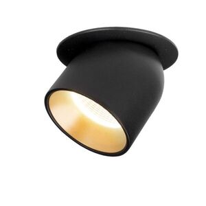 SLC vestavné LED svítidlo Design Cup 10 W 220-240 V 2700 K stmívatelné 36° Ra90 černé obraz