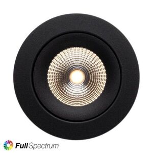 SLC vestavné LED svítidlo One360 Full Spectrum 8 W 220-240 V 3000 K stmívatelné Ra97 IP44 36° černé obraz