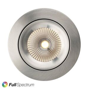 SLC vestavné LED svítidlo One360 Full Spectrum 8 W 220-240 V 3000 K stmívatelné Ra97 IP44 36° hliník obraz