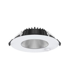 SLC vestavné LED svítidlo Shift pr.160-170 mm bílé 1900lm 3000/4000K Ra80 pohybový senzor PIR IP54 UGR19 obraz