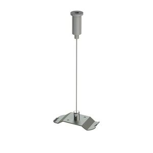 SLC závěs pro LED svítidlo Click hliník 2x obraz
