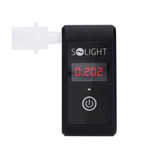 Solight alkohol tester mini, Fuel Cell, 0, 0 - 5, 0‰ BAC, citlivost 0, 08‰ 1T09 obraz