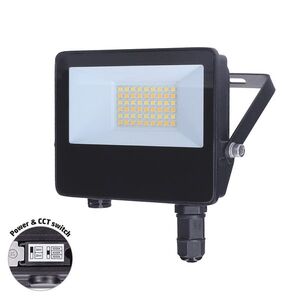 Solight LED reflektor TOP, 20W, max. 2600lm, 3CCT, volitený výkon 100/50%, IP65, rychlokonektor WM-20W-T obraz