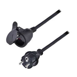 Solight prodlužovací přívod 10m, 1 zásuvka IP44, 3 x 2.5mm2, kabel guma-neopren H07RN-F PS35 obraz