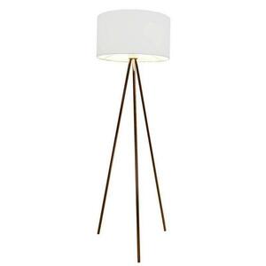 Stojací lampa AZzardo Finn copper white AZ3009 E27 1x60W IP20 45cm bílo-měděná obraz