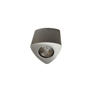 Stropní bodové přisazené svítidlo AZzardo Dario aluminium AZ1055 GU10 1x50W IP20 9cm hranaté hliníkové obraz