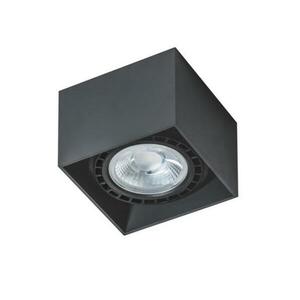 Stropní přisazené bodové svítidlo AZzardo Eco Alex black AZ1834 GU10+ADAP111/ES111 1x40W/1x50W IP20 12cm 230V černé obraz