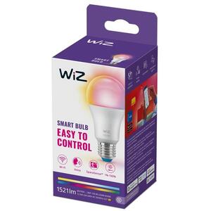 WiZ LED žárovka Easy to control A60 E27, 100W, 2200-6500K, 822-65 RGB obraz