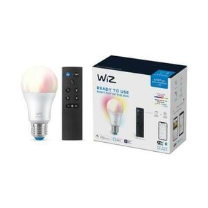 WiZ SET 1x LED žárovka E27 A60 8W (60W) 806lm 2200-6500K RGB IP20, stmívatelná + ovladač v1 obraz