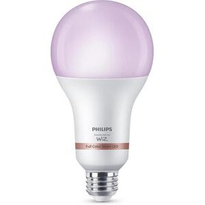 WiZ Smart LED Žárovka 18, 5 W (ekv. 150 W) 2452lm 2200-6500K RGB A80 E27 obraz