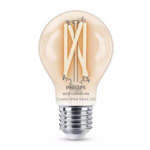 WiZ Smart LED Žárovka Filament čirá 7 W (ekv. 60 W) 806lm 2700-6500K A60 E27 obraz