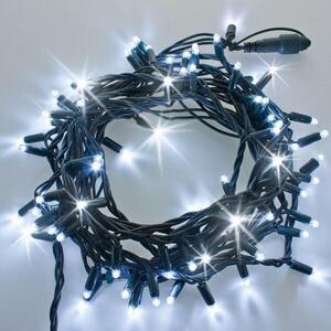 Xmas King XmasKing Flash LED řetěz 20m 200 MAXI LED propojitelné PROFI venkovní, studená bílá flash bez napájení obraz