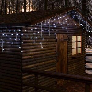 Xmas King XmasKing LED krápník 20, 16x0, 6m 480 LED, 24V, 8 programů, venkovní, studená bílá rampouchy obraz