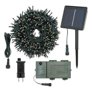 Xmas King XmasKing LED řetěz 25m 500 LED na baterie / solární / trafo 230V venkovní, teplá bílá obraz