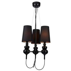 Závěsné svítidlo AZzardo Baroco 3 pendant black AZ2163 E27 3x50W IP20 45cm černé obraz