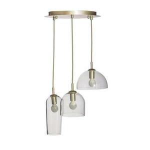 Závěsné svítidlo AZzardo Blanca 3 champagne AZ3338 E14 3x40W IP20 35cm champagne obraz