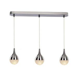 Závěsné svítidlo AZzardo Cecilia 3 line AZ2173 G9 3x40W IP20 60cm chromové obraz