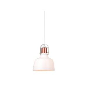 Závěsné svítidlo AZzardo Darling 1 white glass AZ2143 E27 1x40W IP20 22cm bílé obraz