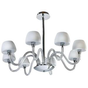 Závěsné svítidlo AZzardo Gloria 8 AZ0176 E14 8x40W IP20 85cm bílé obraz