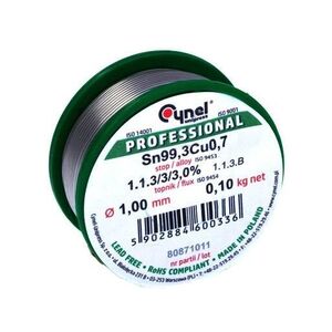 LED Solution Bezolovnatý cínový pájecí drát s tavidlem 1, 0mm 100g 303050002 obraz