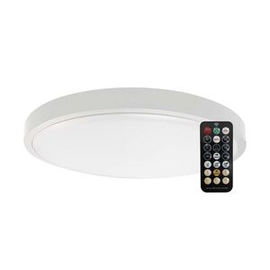 LED Solution Bílé přisazené LED svítidlo Plano kulaté 295mm 18W IP44 Premium s pohybovým MW čidlem a DO Barva světla: Denní bílá 76601-24 obraz
