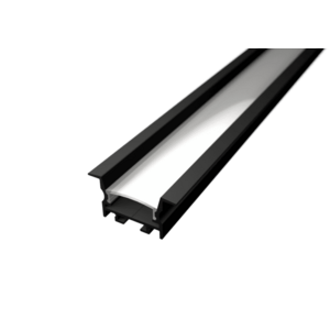 LED Solution Vestavný profil pro LED pásky V25 černý Vyberte variantu a délku: Profil bez difuzoru 1m LP316B-1M obraz