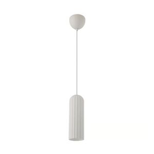Nordlux Bílý závěsný lustr Miella pro žárovku E27 ø10cm 2412523001 obraz