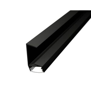 LED Solution Nábytkový profil pro LED pásky NAB1 černý Vyberte variantu a délku: Profil bez difuzoru 2m LP702B obraz