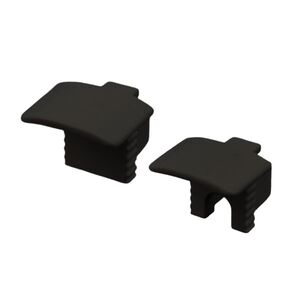 LED Solution Koncovka vestavného profilu SLIM V32 černá Vyberte variantu: Koncovka plná LP602B-END obraz