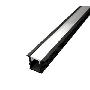 LED Solution Vestavný profil pro LED pásky SLIM V32 černý Vyberte variantu a délku: Profil bez difuzoru 2m LP602B obraz