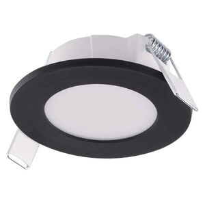 EMOS Černé podhledové LED svítidlo LORI 85mm 4, 5W IP65 CCT ZV1164 obraz