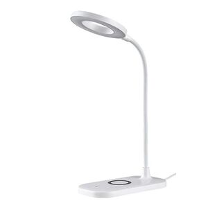Rabalux Bílá LED stolní lampička Hardin 5W s bezdrátovým nabíjením 74014 obraz