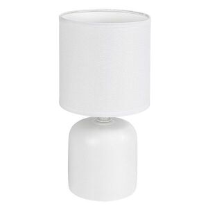 Rabalux Bílá stolní lampa Daphni pro žárovku E14 74052 obraz