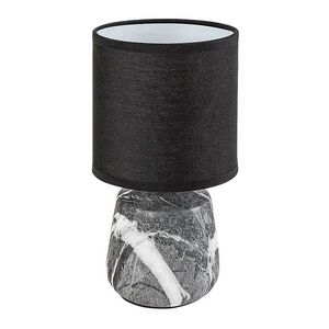 Rabalux Černá stolní lampa Nalisa pro žárovku E14 74066 obraz