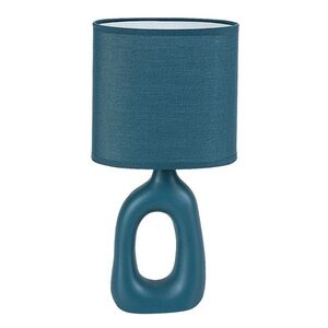 Rabalux Modrá stolní lampa Sylira pro žárovku E14 74072 obraz