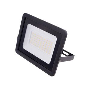 T-LED Černý LED reflektor 50W Economy Barva světla: Teplá bílá 103010 obraz