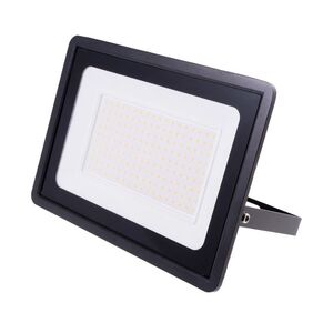 T-LED Černý LED reflektor 150W Economy Barva světla: Teplá bílá 103016 obraz