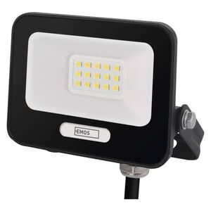 EMOS Černý LED reflektor 10W ZS2214B obraz